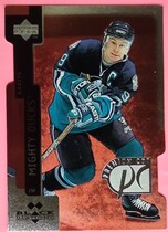 1997 Upper Deck Black Diamond Premium Cut Double #PC26 Paul Kariya