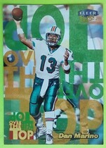 1999 Ultra Over The Top #13OT Dan Marino