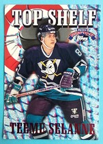 1996 Topps NHL Picks Top Shelf #8 Teemu Selanne