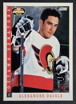 1993 Score Base Set (American) #496 Alexander Diagle