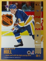 1993 Score Dynamic Duos US #4 Brett Hull|Craig Janney