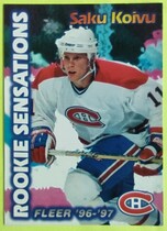 1996 Fleer Rookie Sensations #7 Saku Kovu