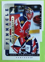 1996 Pinnacle Be a Player Link to History #LTH-10B John Vanbiesbrouck