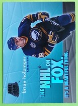 1995 SkyBox Impact NHL on Fox #15 Brian Holzinger