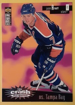 1996 Upper Deck Collectors Choice Crash The Game #23 Jason Arnott