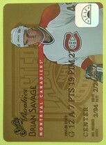 1995 Leaf Studio Rookies #15 Brian Savage