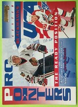 1995 Donruss Pro Pointers #1 Jeremy Roenick