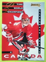 1995 Donruss Canada World Junior #16 Alexandre Daigle