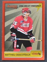 1995 Bowman Draft Prospects #P9 Matthieu Descoteaux