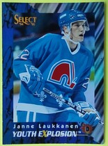 1994 Pinnacle Select Youth Explosion #YE3 Janne Laukkanen