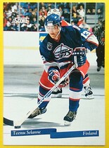 1993 Score International Stars #2 Teemu Selanne