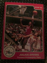1984 Star Base Set #204 Julius Erving