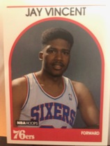 1989 NBA Hoops Hoops #345 Jay Vincent