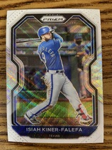2021 Panini Prizm White Wave Prizm #15 Isiah Kiner-Falefa