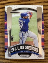 2021 Panini Prizm Sluggers #SL3 Teoscar Hernandez