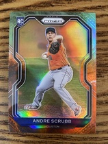 2021 Panini Prizm Cosmic Haze Prizm #54 Andre Scrubb