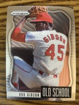 2021 Panini Prizm Old School #OS-3 Bob Gibson