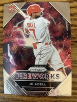 2021 Panini Prizm Fireworks #9 Jo Adell