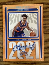 2021 Panini NBA Hoops Class of 2021 #13 Quentin Grimes