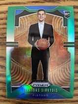 2019 Panini Prizm Prizm Green #298 Deividas Sirvydis