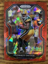 2020 Panini Prizm Prizm Red Ice #214 Donald Driver