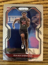 2020 Panini Prizm #323 Isaiah Simmons