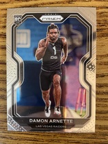 2020 Panini Prizm #375 Damon Arnette