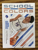 2018 Panini Contenders Draft Picks School Colors #20 Chandler Hutchison