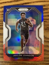 2020 Panini Prizm Prizm Red White & Blue #306 Jaylon Johnson