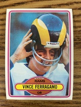 1980 Topps Base Set #239 Vince Ferragamo