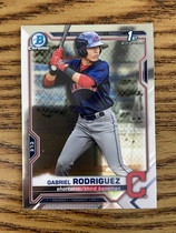 2021 Bowman Chrome Prospects #BCP-180 Gabriel Rodriguez