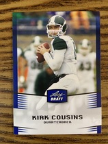 2012 Leaf Draft Blue #27 Kirk Cousins