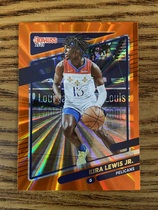 2021 Donruss Orange Holo Laser #18 Kira Lewis Jr.