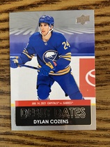 2021 Upper Deck Debut Dates #DD-3 Dylan Cozens