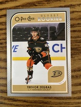 2021 Upper Deck O-Pee-Chee OPC Glossy #R-8 Trevor Zegras