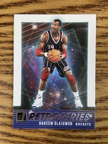 2021 Donruss Retro Series #18 Hakeem Olajuwon
