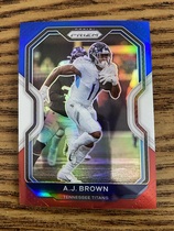 2020 Panini Prizm Prizm Red White & Blue #101 A.J. Brown
