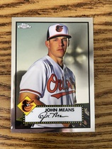 2021 Topps Chrome Platinum Anniversary #358 John Means