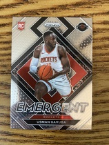 2021 Panini Prizm Emergent #29 Usman Garuba