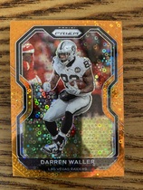 2020 Panini Prizm Prizm Orange Disco #131 Darren Waller