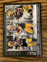 2017 Playoff Flea Flicker #4 Aaron Rodgers|Jordy Nelson|Ty Montgomery