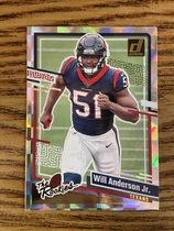 2023 Donruss The Rookies #1 Will Anderson Jr.