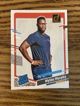 2023 Donruss Rated Rookie Portrait #48 Myles Murphy