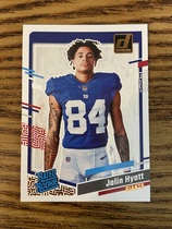 2023 Donruss Rated Rookie Portrait #23 Jalin Hyatt