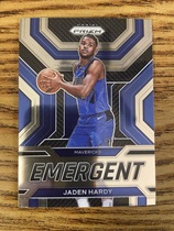 2022 Panini Prizm Emergent #11 Jaden Hardy