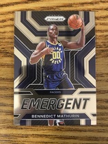 2022 Panini Prizm Emergent #22 Bennedict Mathurin