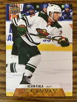 2020 Upper Deck UD Canvas Series 2 #C163 Kevin Fiala