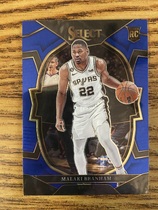 2022 Panini Select Blue #95 Malaki Branham