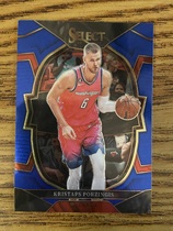 2022 Panini Select Blue #4 Kristaps Porzingis