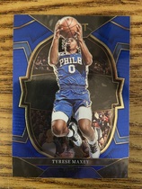 2022 Panini Select Blue #9 Tyrese Maxey